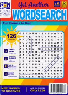 Yet Another Wordsearch Mag Magazine Issue NO 24