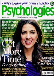 Psychologies Travel Edition Magazine Issue AUG 26