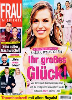 Frau Im Spiegel Weekly Magazine Issue NO25