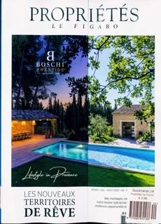 Proprietes Le Figaro  Magazine Issue NO 220