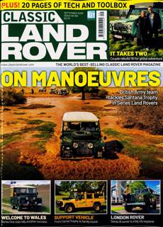 Classic Land Rover Magazine Issue SEP 26