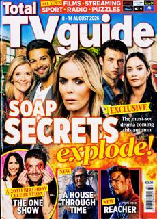 Total TV Guide England Magazine Issue NO 33