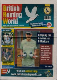 British Homing World Magazine Issue NO 7850