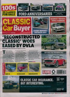 Classic Car Buyer Magazine Issue 12/08/2026