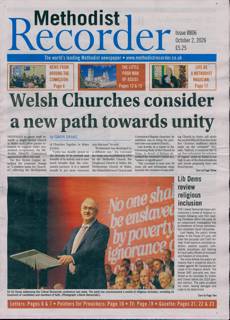 Methodist Recorder Magazine Issue 02/10/2026