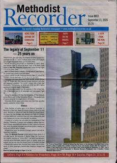 Methodist Recorder Magazine Issue 11/09/2026