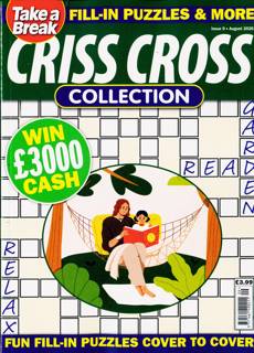 Take a Break Crisscross Collection Magazine Issue NO 9