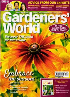 BBC Gardeners World Magazine Issue SEP 26