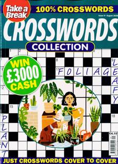 Take a Break Crossword Collection Magazine Issue NO 9