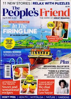 Peoples Friend Magazine Issue 15/08/2026