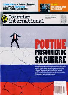 Courrier International Magazine Issue NO1861