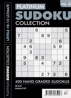 Sudoku Platinum Collection Magazine Issue NO 83