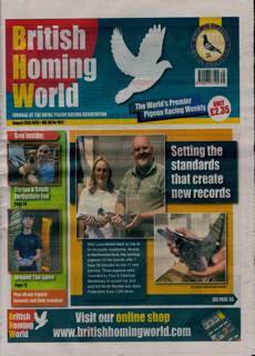 British Homing World Magazine Issue NO 7851
