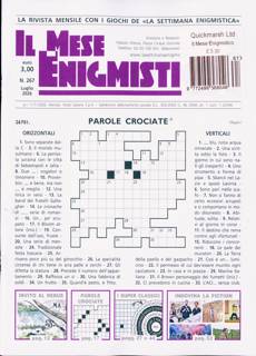 Il Mese Enigmistico Magazine Issue NO267