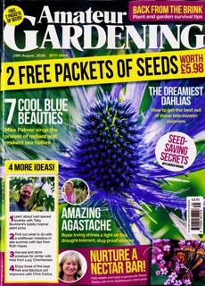 Amateur Gardening Magazine Issue 29/08/2026