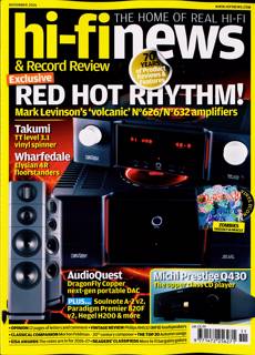 Hi-Fi News Magazine Issue NOV 26