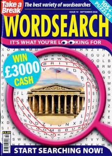 Take a Break Wordsearch Magazine Issue NO 10