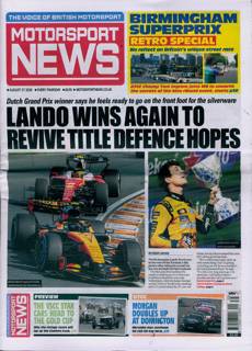Motorsport News Magazine Issue 27/08/2026