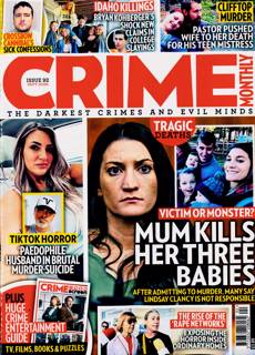 Crime Monthly Magazine Issue NO 92