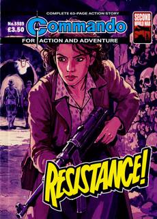 Commando Action Adventure Magazine Issue NO 5989