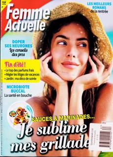 Femme Actuelle Magazine Issue NO 2187