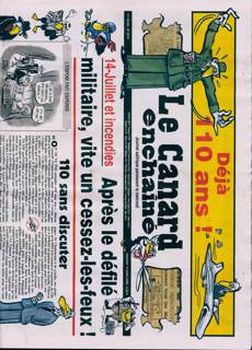 Le Canard Enchaine Magazine Issue NO5514