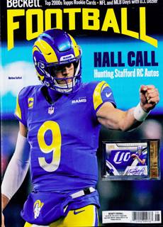 BECKETT FOOTBALL Magazine Issue AUG 26