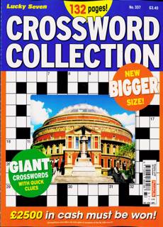 Lucky Seven Crossword Coll Magazine Issue NO 337