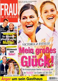 Frau Im Spiegel Weekly Magazine Issue  NO30