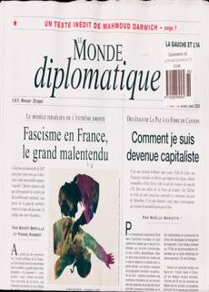 Le Monde Diplomatique Magazine Issue NO 869