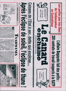 LE CANARD ENCHAINE Magazine Issue NO5518