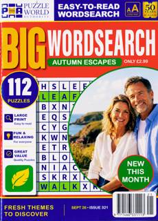 Big Wordsearch Magazine Issue  NO 321