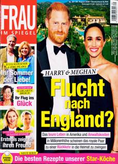 Frau Im Spiegel Weekly Magazine Issue NO 35