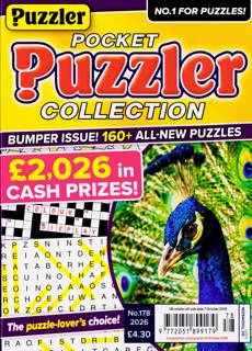 Puzzler Pocket Puzzler Coll Magazine Issue NO 178