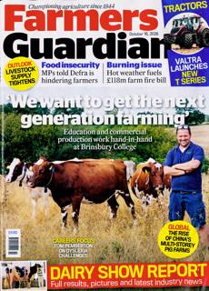 Farmers Guardian Magazine Issue 16/10/2026