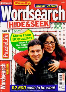 Family Wordsearch Hide Seek Magazine Issue NO 79