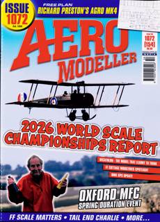 Aeromodeller Magazine Issue NO 1072