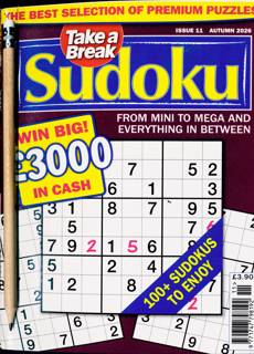 Take a Break Sudoku Magazine Issue NO 11