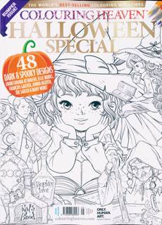 Colouring Heaven Magazine Issue HALLOWEEN