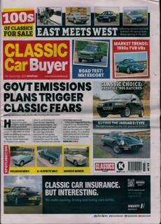 Classic Car Buyer Magazine Issue 09/09/2026