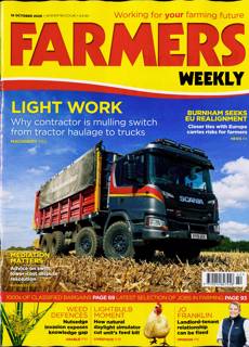 Farmers Weekly Magazine Issue 16/10/2026