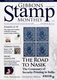 Gibbons Stamp Monthly Magazine Issue NOV 26