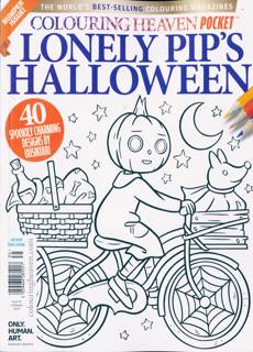 Colouring Heaven Pocket Spec Magazine Issue HALLOWEEN