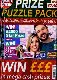 Tab Prize Puzzle Pack Magazine Issue NO 96
