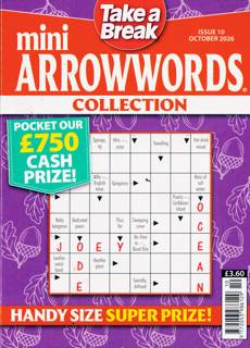 Tab Mini Arrowwords Coll  Magazine Issue NO 10