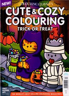 Colouring Heaven Cute Cozy Magazine Issue TRICKORTRE