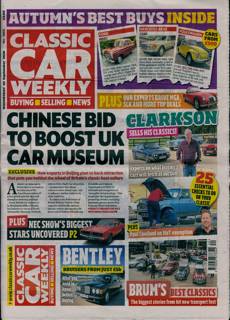 Classic Car Weekly Magazine Issue 30/09/2026