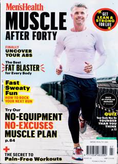 Mens Health USA Magazine Issue MUSC 40
