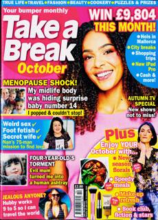 Take a Break Monthly Magazine Issue OCT 26
