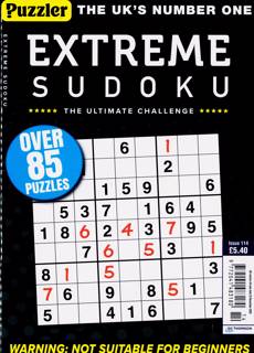 Extreme Sudoku Magazine Issue NO 114